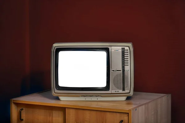 Телевидение без сигнала — стоковое фото