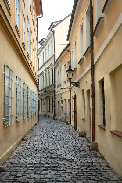 Smala gatorna i Prag — Stockfoto