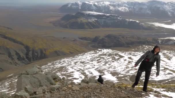 Походи в Ісландії — стокове відео