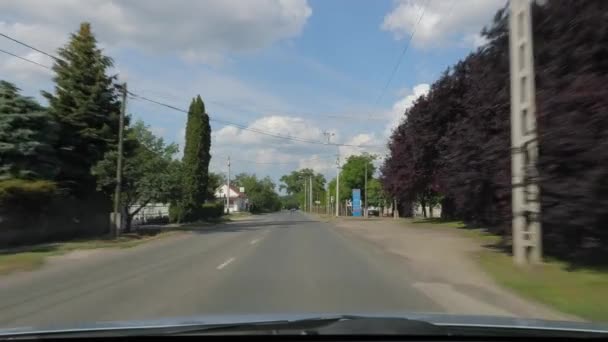 Conducir un coche — Vídeo de stock