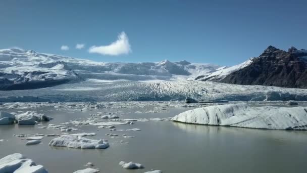 Glaciar en Islandia — Vídeo de stock