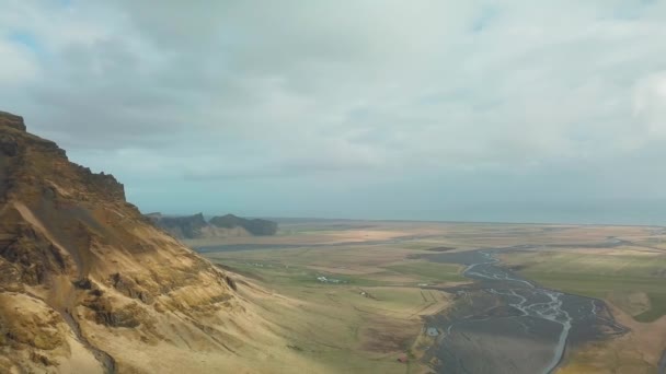 Paisaje épico de Islandia — Vídeo de stock