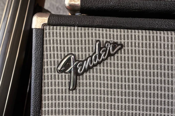 Fender basgitaar versterker — Stockfoto