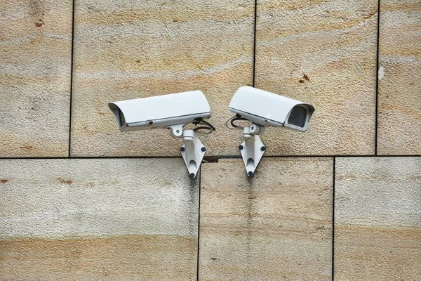 Security Cameras of a Building — Stock Photo, Image