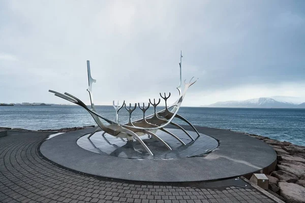 The Sun Voyager, Reykjavik, Islândia — Fotografia de Stock
