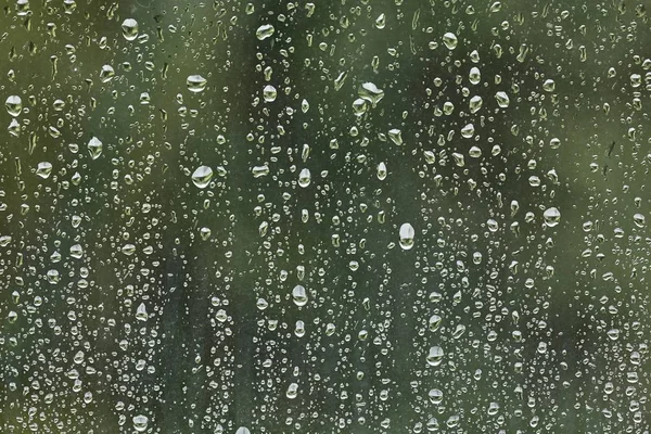 Rainy window surface