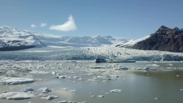 Glacier in Iceland — Stock Video