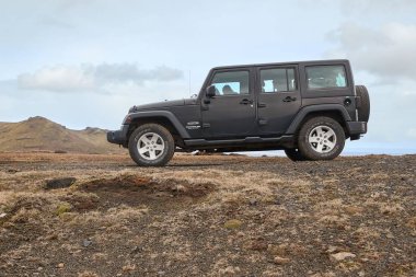 Araba İzlanda arazide, Jeep Wrangler