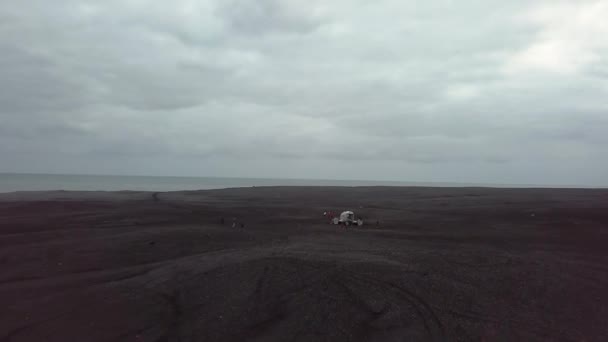 Vliegtuig wrak in IJsland — Stockvideo