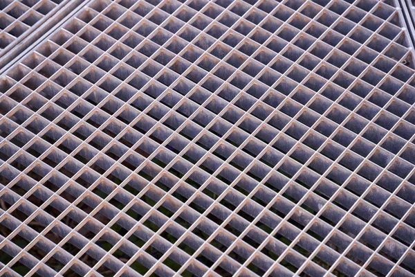 Rusty Metal Grid — Stock Photo, Image