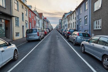 Şehir evleri-Reykjavik, Izlanda