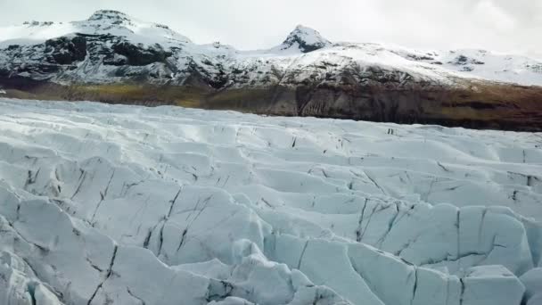 Gletsjer in IJsland — Stockvideo