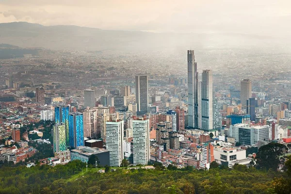 Bogota, Colombia cloudy day — Stock Photo, Image
