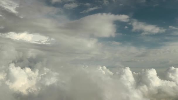 Хронология движения облаков — стоковое видео