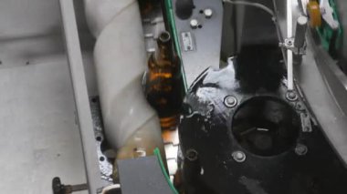 Bira fabrikası şişe hattı