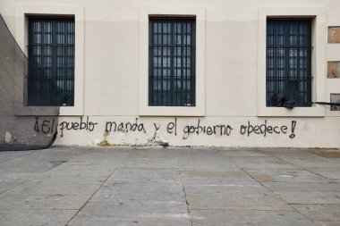 Kolombiya'da siyasi grafiti