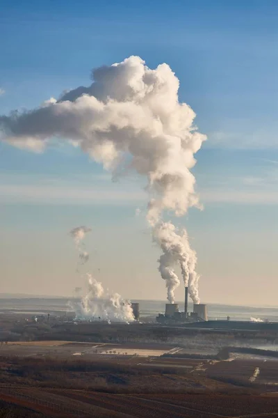 Power Plant Smoke — Stock Photo, Image