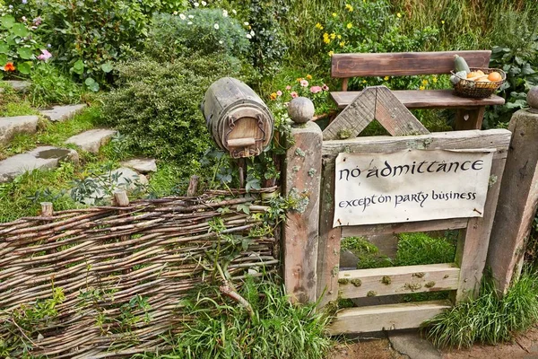 Hobbiton Movie Set — Stock Photo, Image