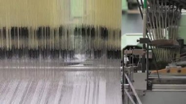 Eski dokuma tezgahı ipliği