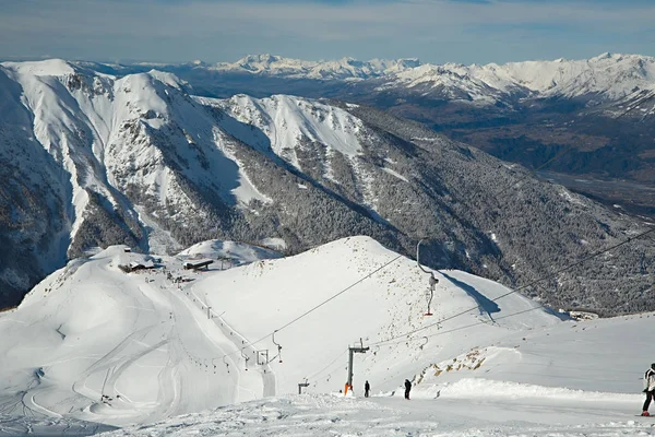 Invierno en los Alpes — Foto de Stock