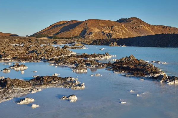 Ηφαιστειακή πισίνα στην Ισλανδία — Φωτογραφία Αρχείου