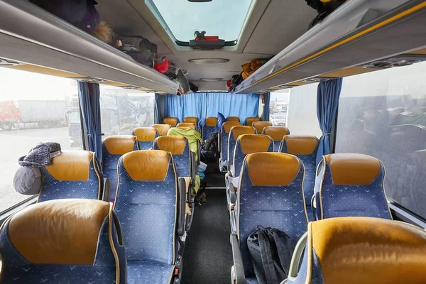 Bus interior seats
