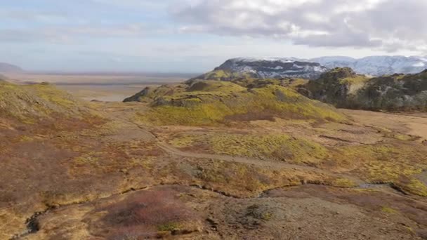 Senderismo en iceland — Vídeo de stock