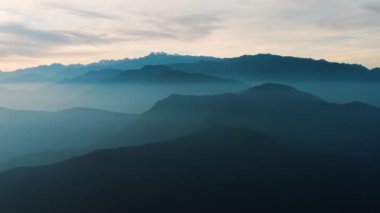 Sierra Nevada Santa Marta 'daki dağ manzarası