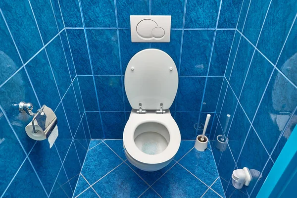 Asiento de baño abierto — Foto de Stock