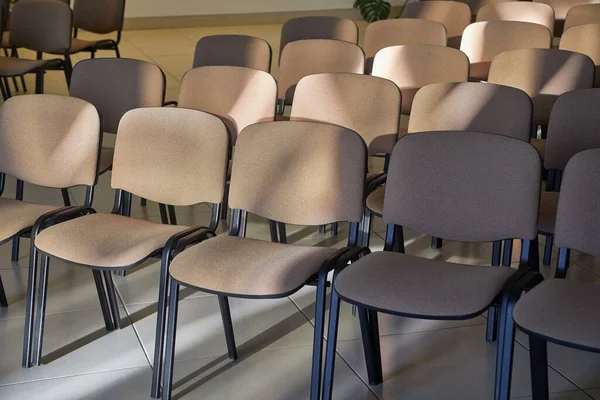 Rows of Chairs — Stock Photo, Image