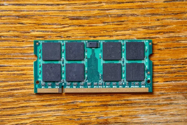 Módulo RAM de memória para laptops — Fotografia de Stock