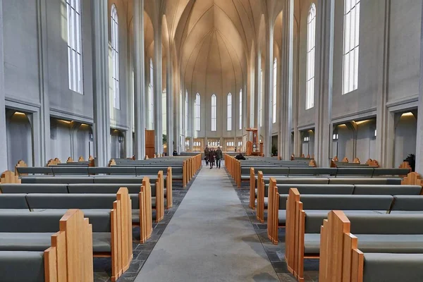 Modern katedral Interiör — Stockfoto