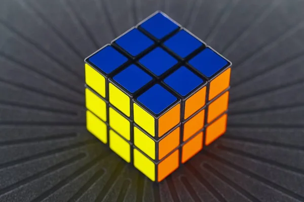 Rubiks kubus opgelost — Stockfoto