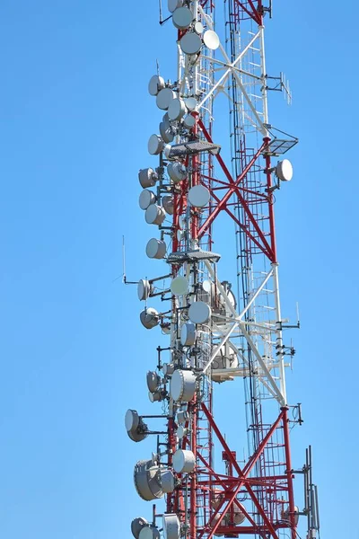 Detalle torre transmisor — Foto de Stock