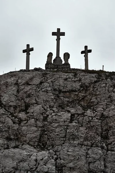 Korsar på kullen — Stockfoto