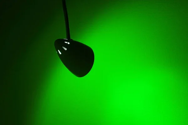Zielony punkt światło tło — Zdjęcie stockowe