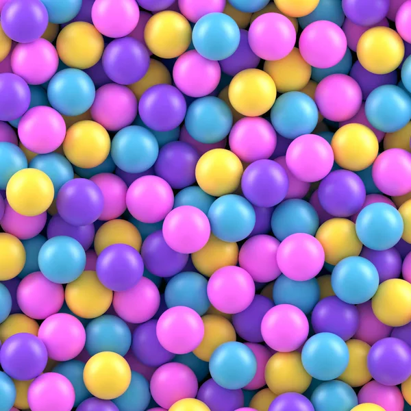 Kleurrijke Candy Sweet Gumballs vector achtergrond — Stockvector