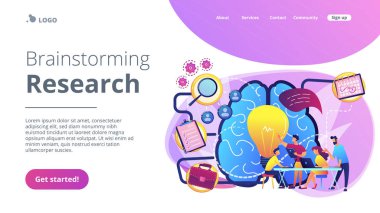 Proje yönetimi kavramı açılış sayfası.