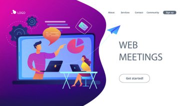 Açılış sayfası web toplantıları.