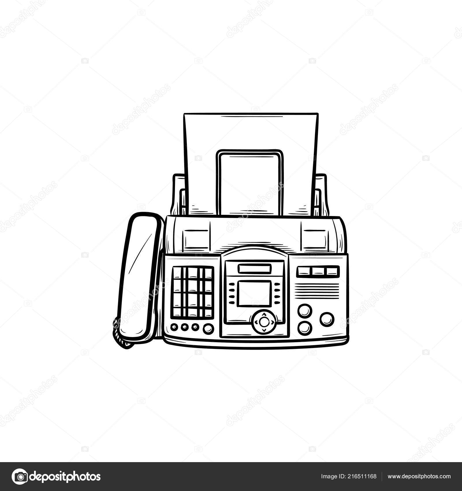 Fax 番号ストックベクター ロイヤリティフリーfax 番号イラスト Depositphotos