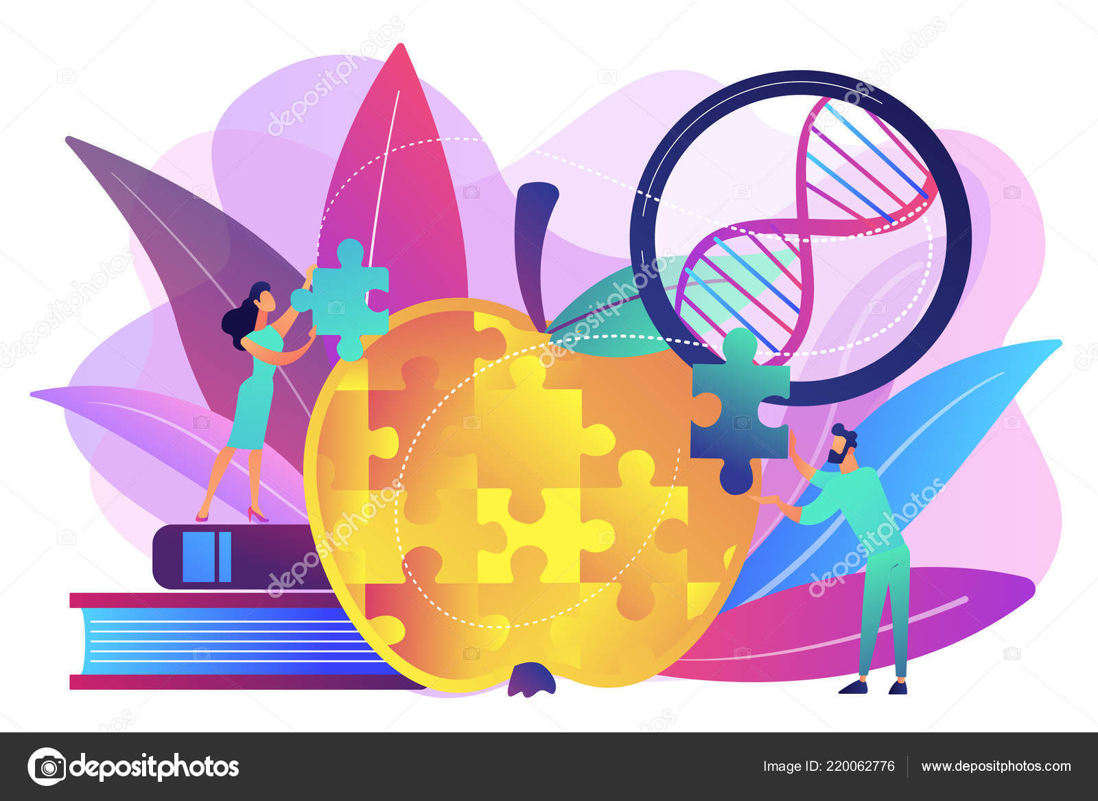modified organism concept vector illustration. Stock Vector Image by
