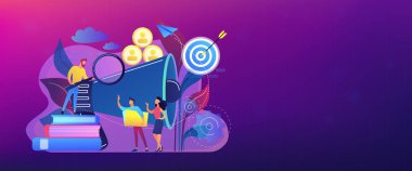 Hedef grup kavramı afiş üstbilgisi.