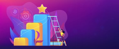 İş hırs kavramı banner başlığı.