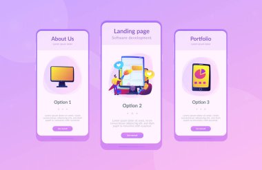 Ön uç geliştirme bu app arabirimi şablonu