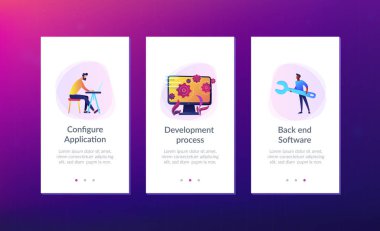 Arka uç geliştirme bu app arabirimi şablonu
