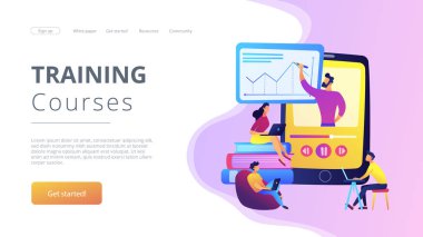 Sınıflar kavramı vektör çizim kaydedildi.