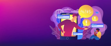 Sanal ortamda kabadayılık kavramı banner başlığı.