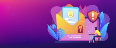 Malware bilgisayar virüsü kavramı banner başlığı.