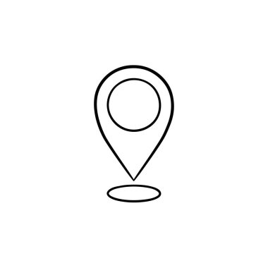 İşaretçi el çizilmiş anahat doodle simgesi göster.