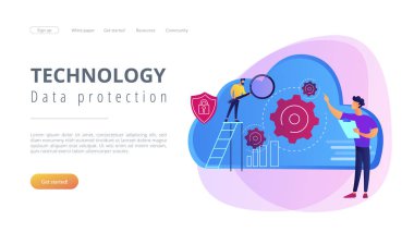 Bulut depolama önleme iniş sayfası.